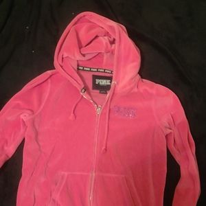 Victoria's Secret PIN velour hoodie